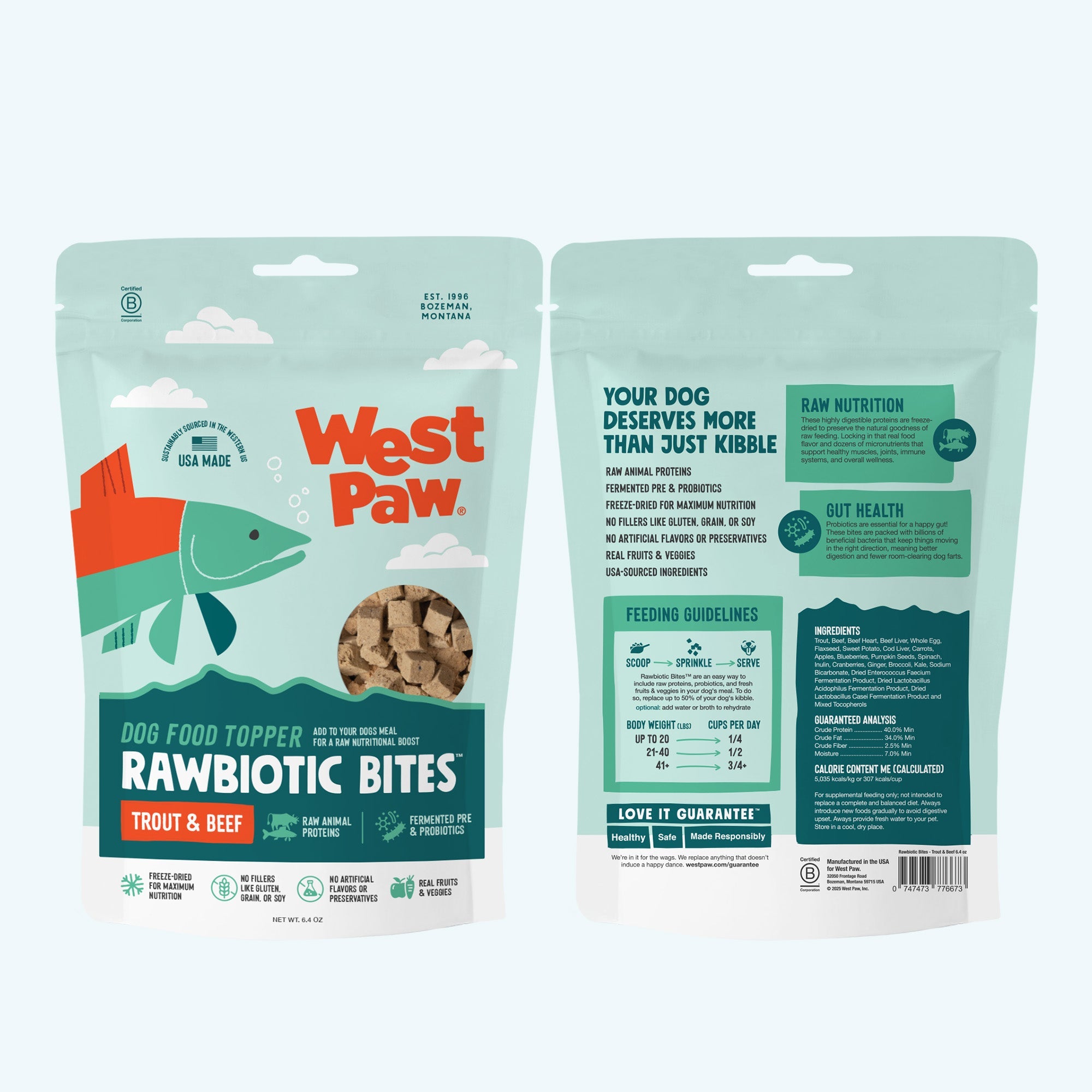 Trout & Beef Dog Food Topper