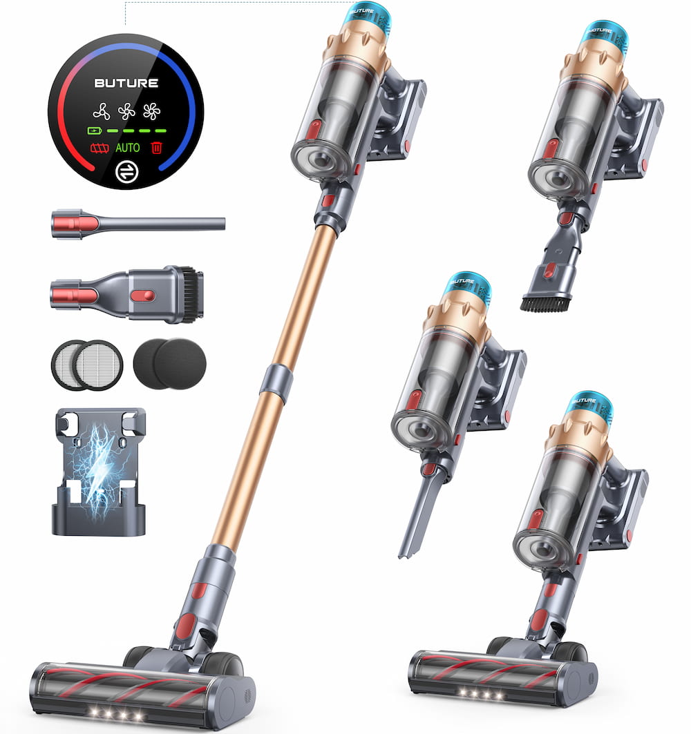 Buture VAC01 Aromatherapy Cordless Vacuum | 600W 50KPA