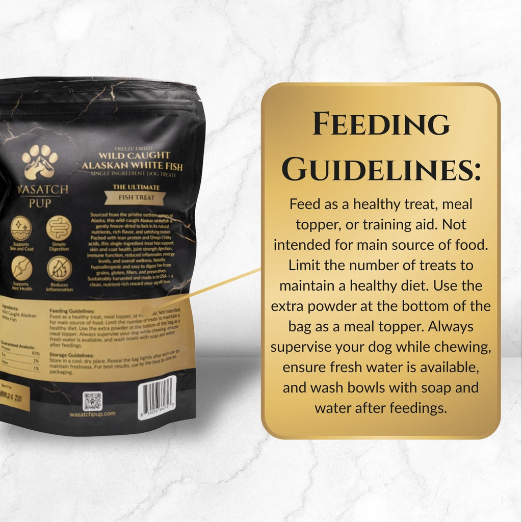 Freeze-Dried Alaskan Whitefish
