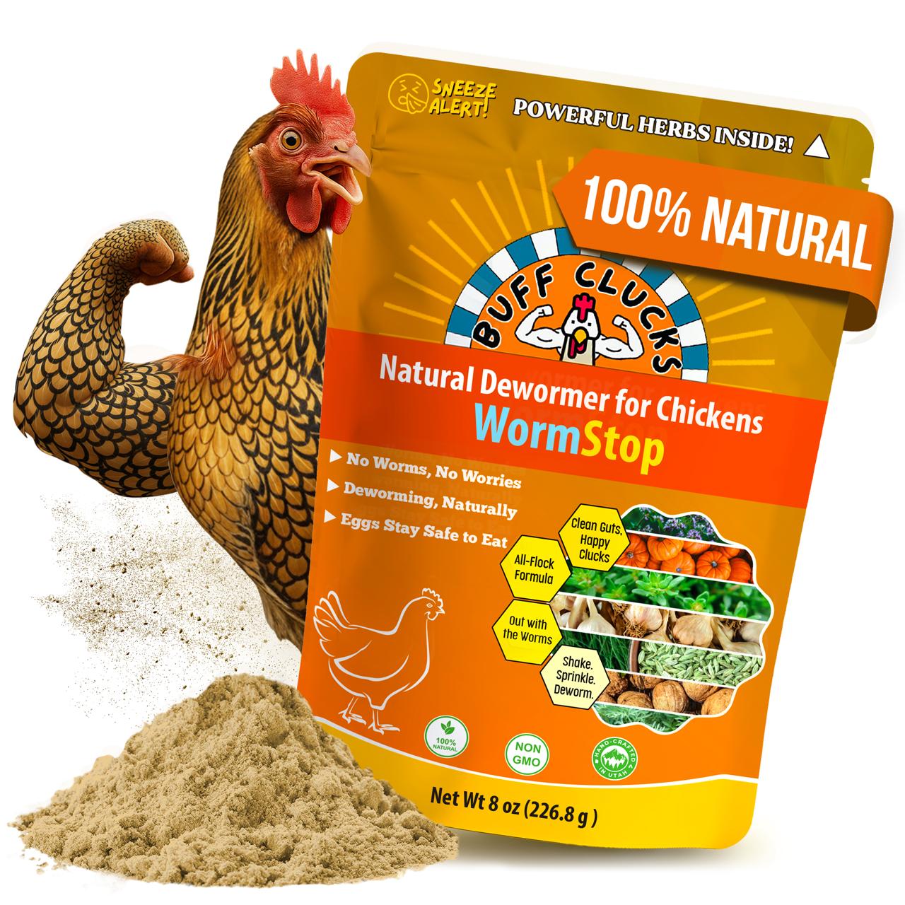 WormStop – Natural Dewormer for Chickens