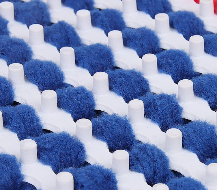 The Dog's Slow Food Sniffs The Mat