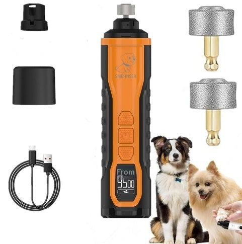Pet Nail Grinder Cat And Dog Nail Clipper With USB Charging