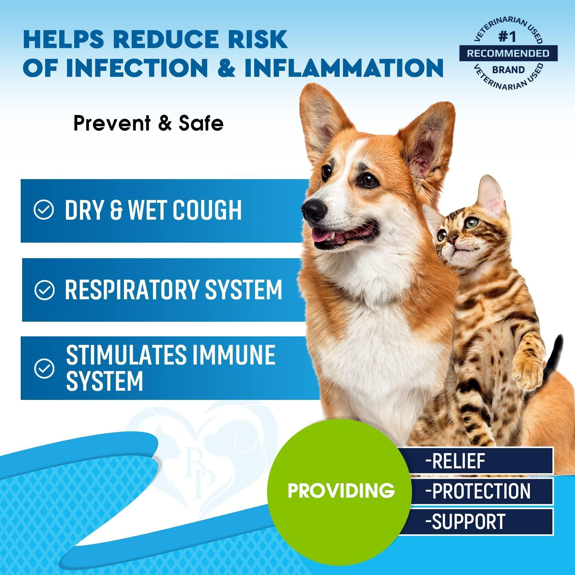 Kennel Cough Supplement for Dogs & Cats Cold & Cough Relief