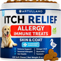 Dog Allergy Relief Chews Itchy Skin Relief Omega-3 Fish Oil
