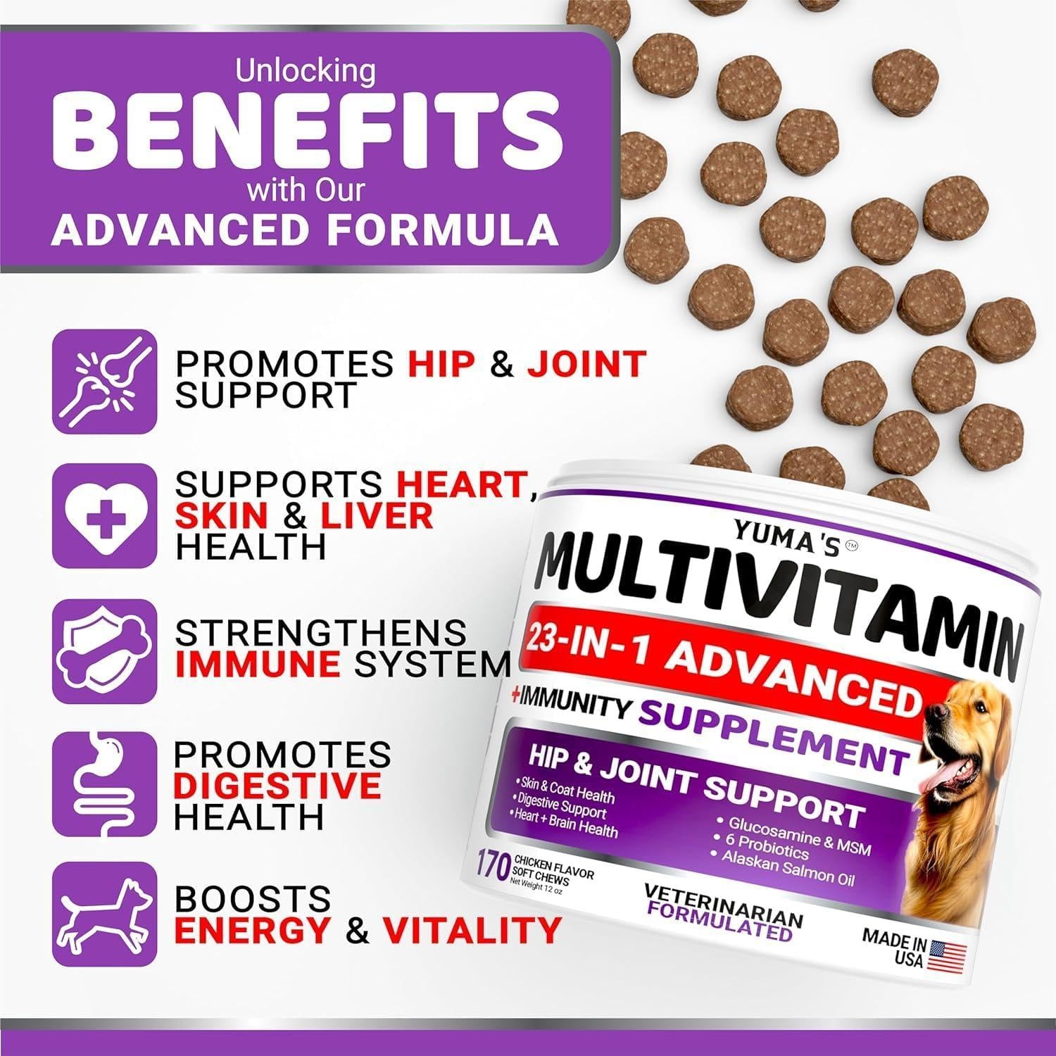 Multivitamin Treats for Dogs 2-Pack