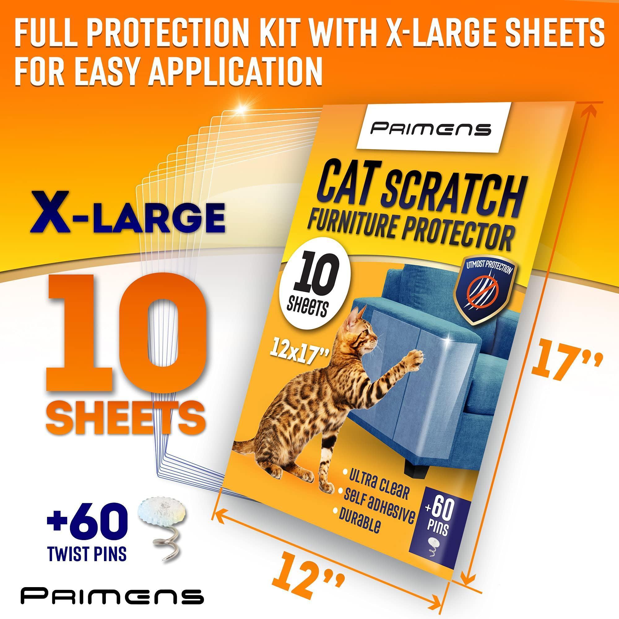Cat Scratch Furniture Protectors for Sofa 10 XL Sheets