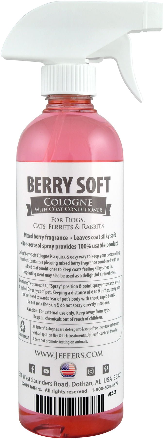 Scented Pet Colognes with Coat Conditioner (16 oz Spray)