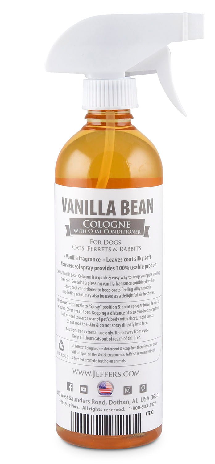 Scented Pet Colognes with Coat Conditioner (16 oz Spray)