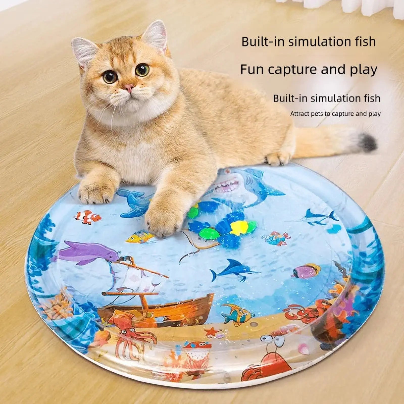 Cooling Water Sensory Play Mat for Cats and Dogs