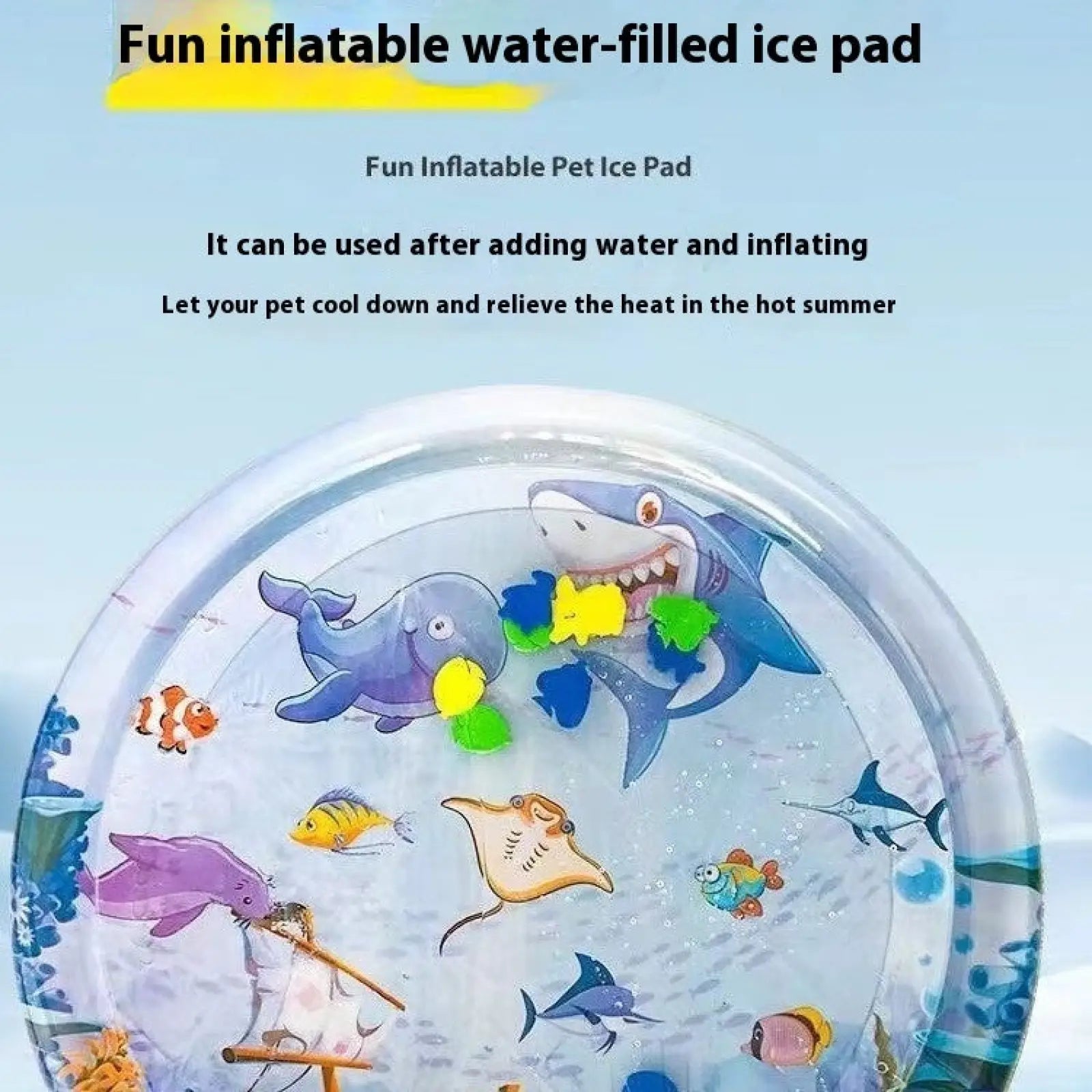 Cooling Water Sensory Play Mat for Cats and Dogs