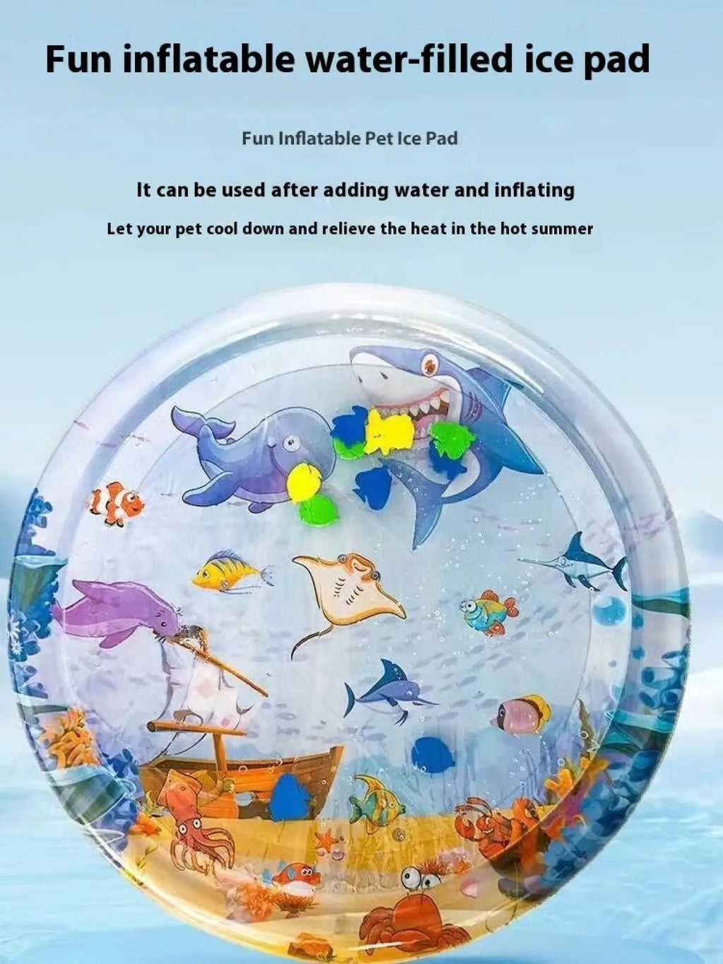 Cooling Water Sensory Play Mat for Cats and Dogs