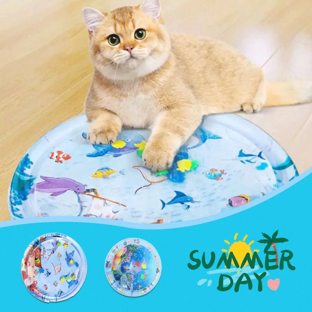 Cooling Water Sensory Play Mat for Cats and Dogs