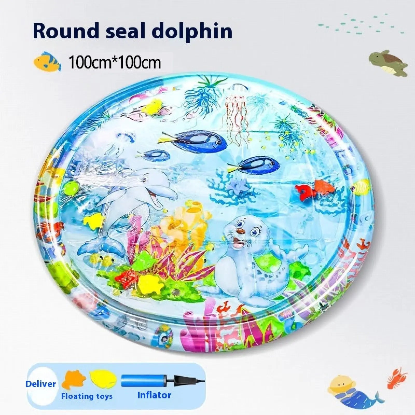 Cooling Water Sensory Play Mat for Cats and Dogs