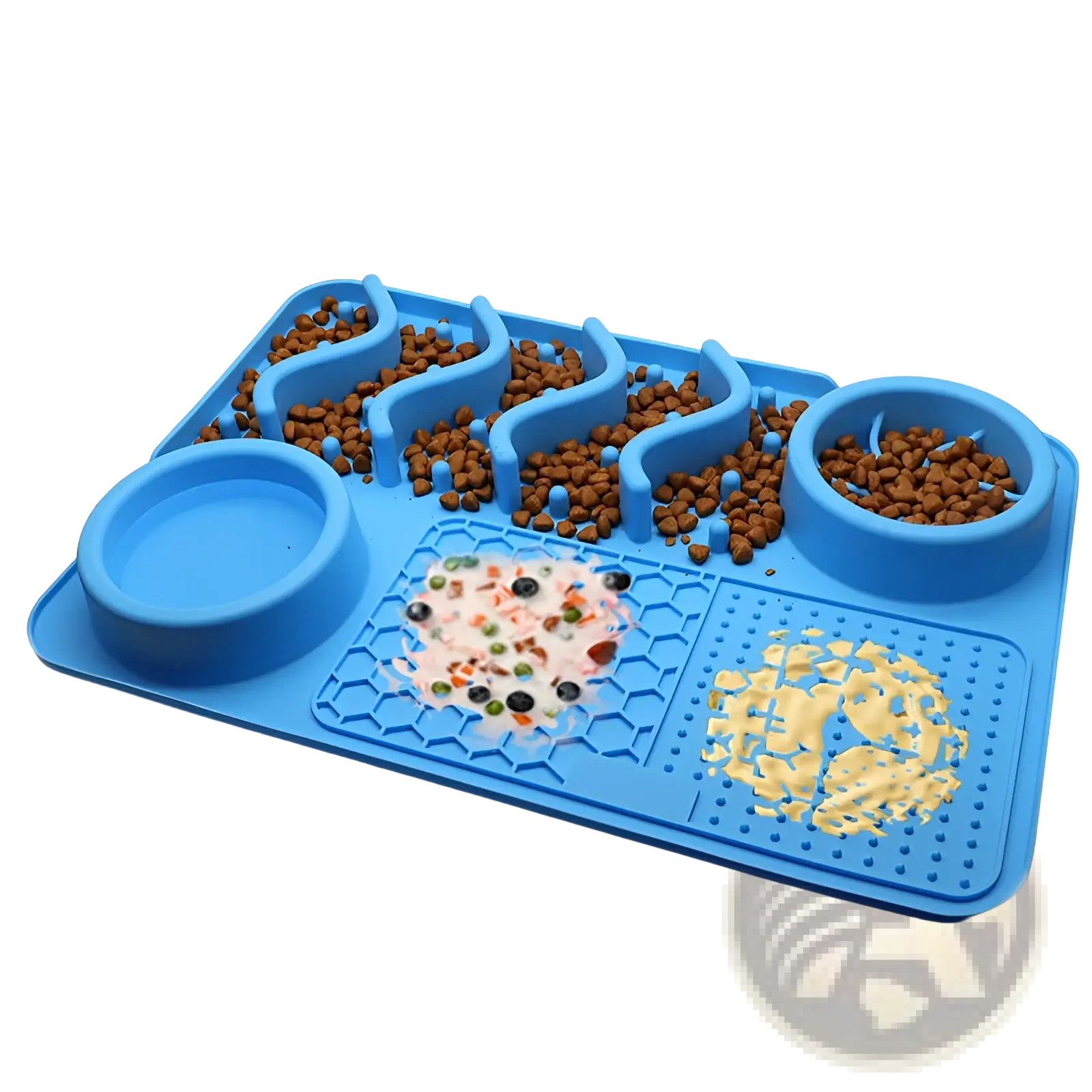Dog Slow Feeder Silicone Licking Mat for Pets