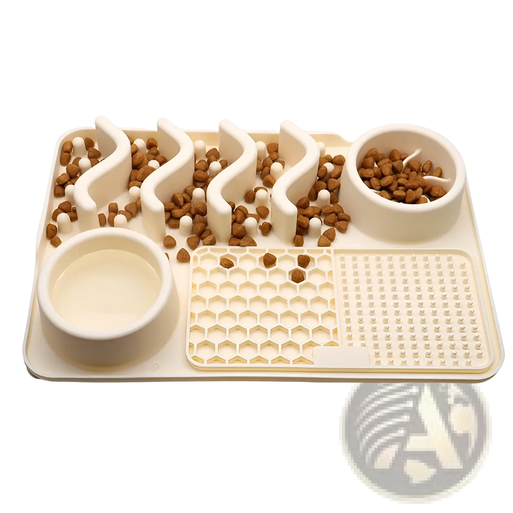 Dog Slow Feeder Silicone Licking Mat for Pets