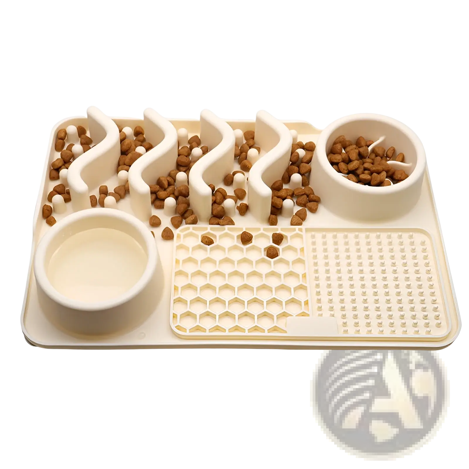 Dog Slow Feeder Silicone Licking Mat for Pets