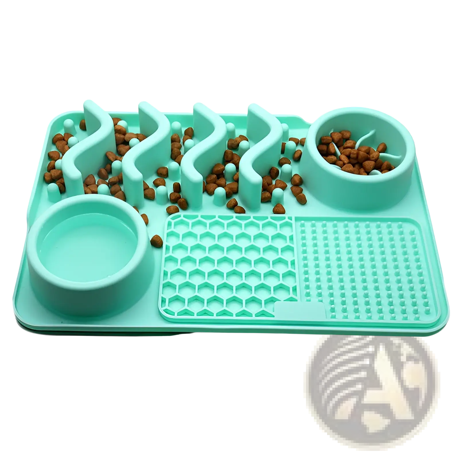 Dog Slow Feeder Silicone Licking Mat for Pets