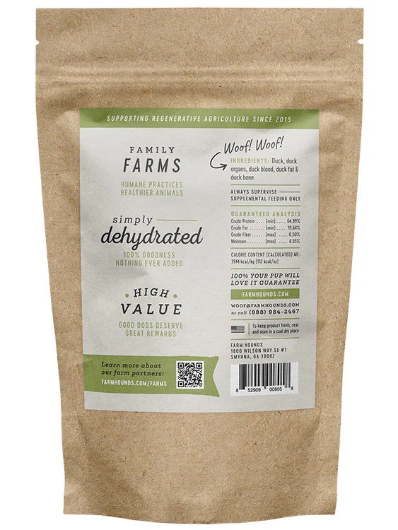 Farm Hounds Duck Strips (4.5oz)