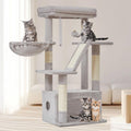 38-Inch Cat Tree for Indoor Cats | Kitten Tower with Condo, Hammock & Perch