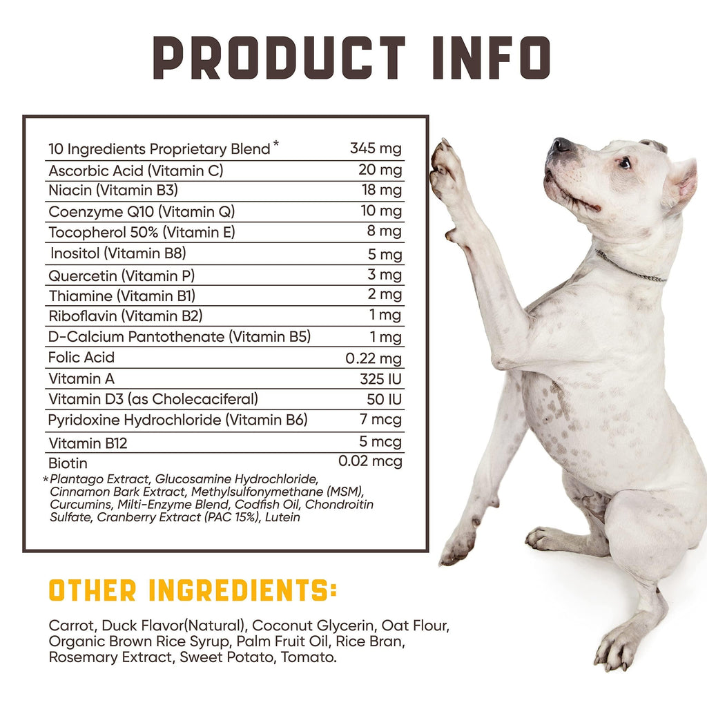 Dog Multivitamin 15-in-1 Immune Digestion Joint & Heart Health