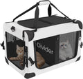 Large Cat Carrier for 2 Cats Soft Sided Travel Crate Up to 55lbs
