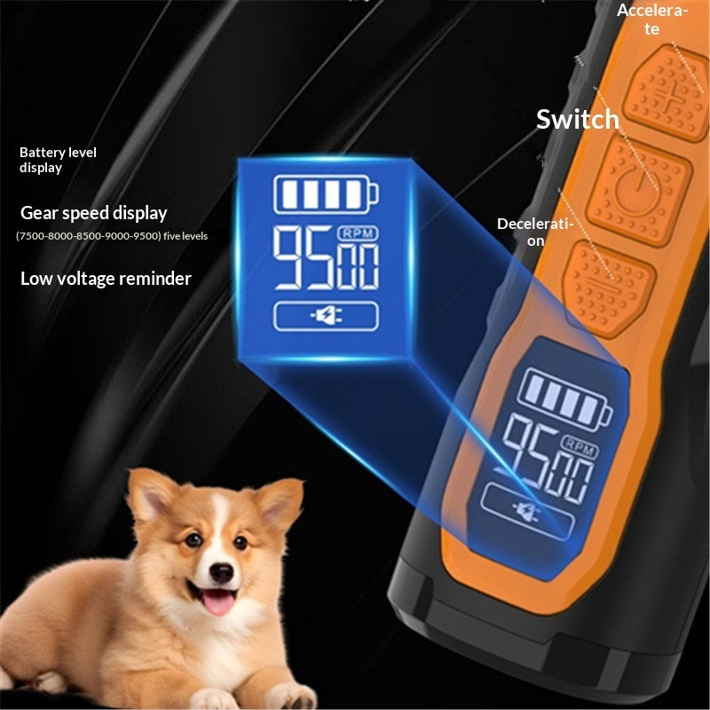 Pet Nail Grinder Cat And Dog Nail Clipper With USB Charging