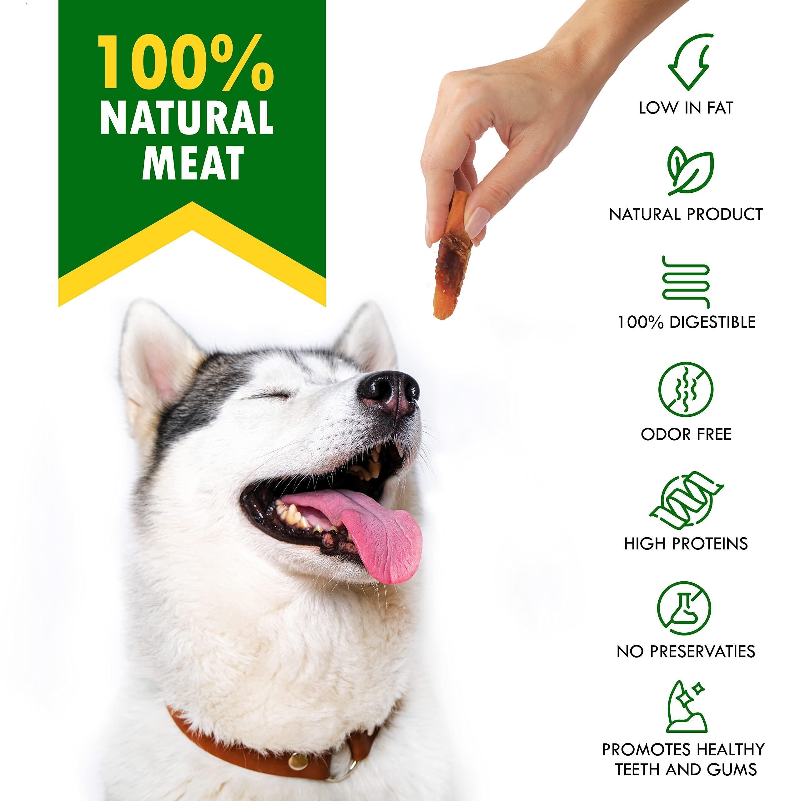 Sweet Potato & Chicken Chews for Dogs Grain-Free Treats