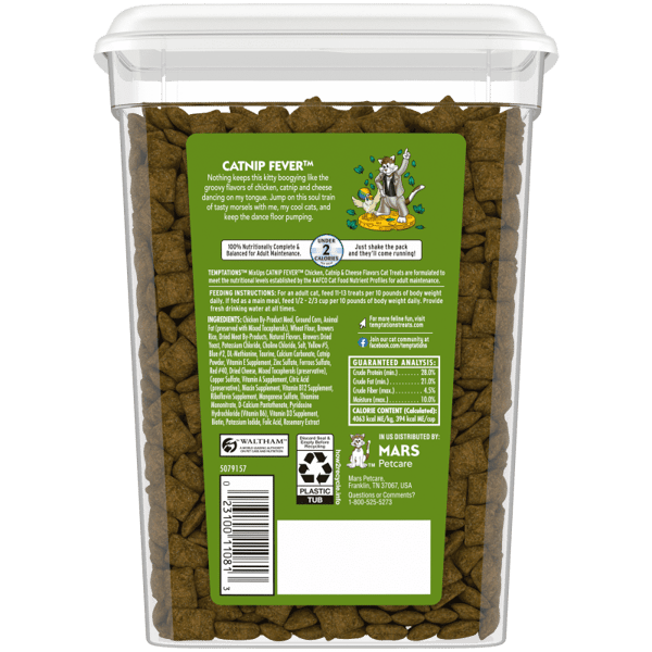 Temptations Mixups Catnip Fever Cat Treats