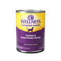 Wellness Adult Chicken and Sweet Potato Wet Dog Food (12.5oz)