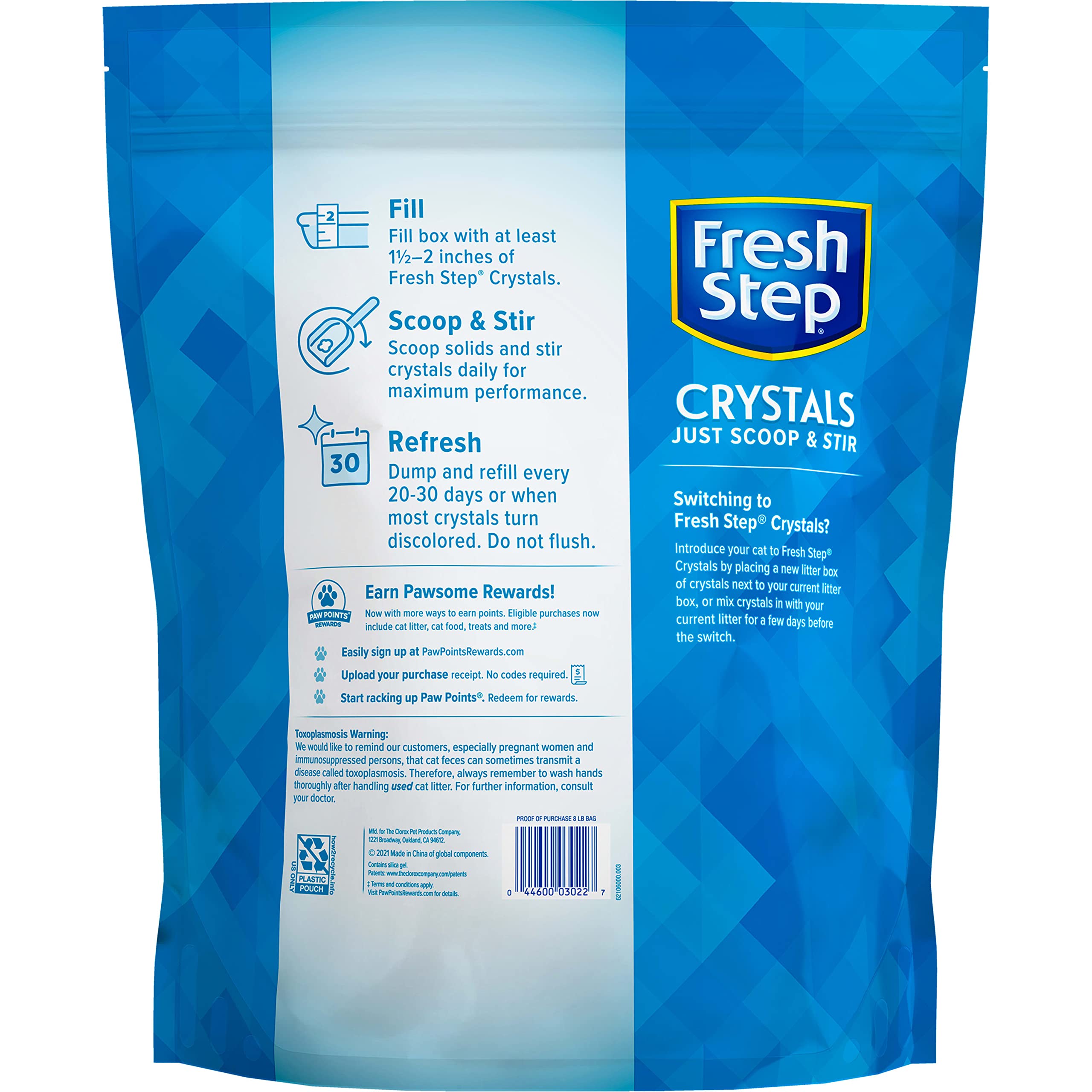 Fresh Step Crystal Cat Litter (8lb)