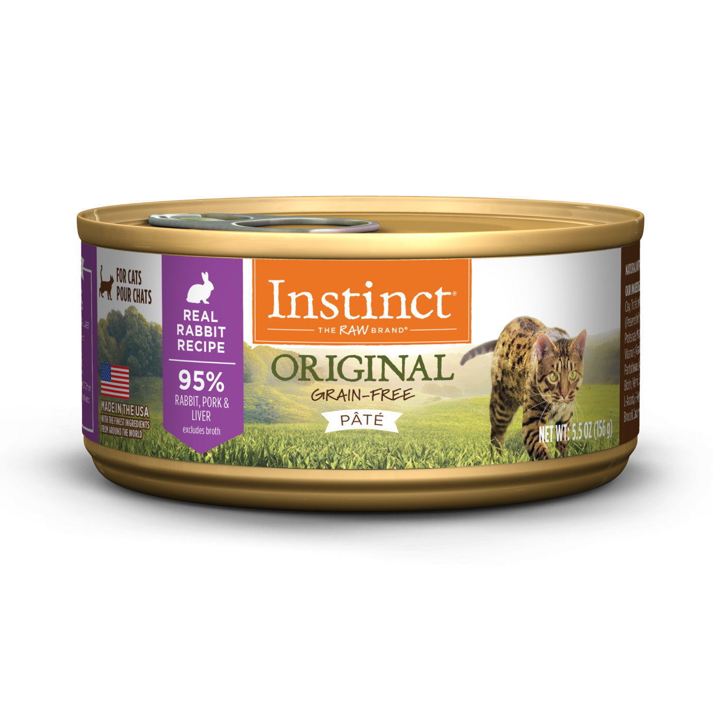 Instinct Original Adult Rabbit Wet Cat Food (5.5oz)