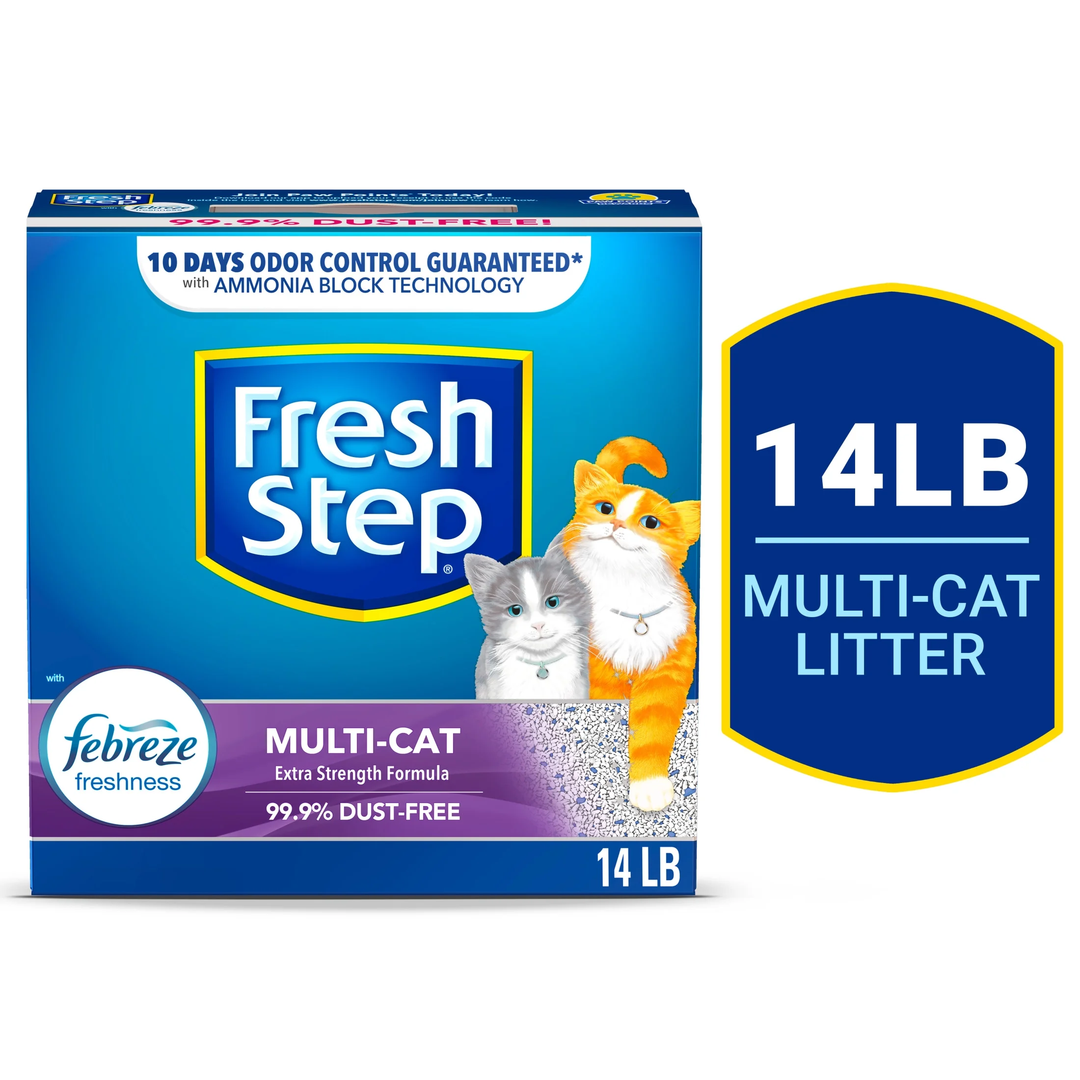 Fresh Step Multi-Cat Scented Litter
