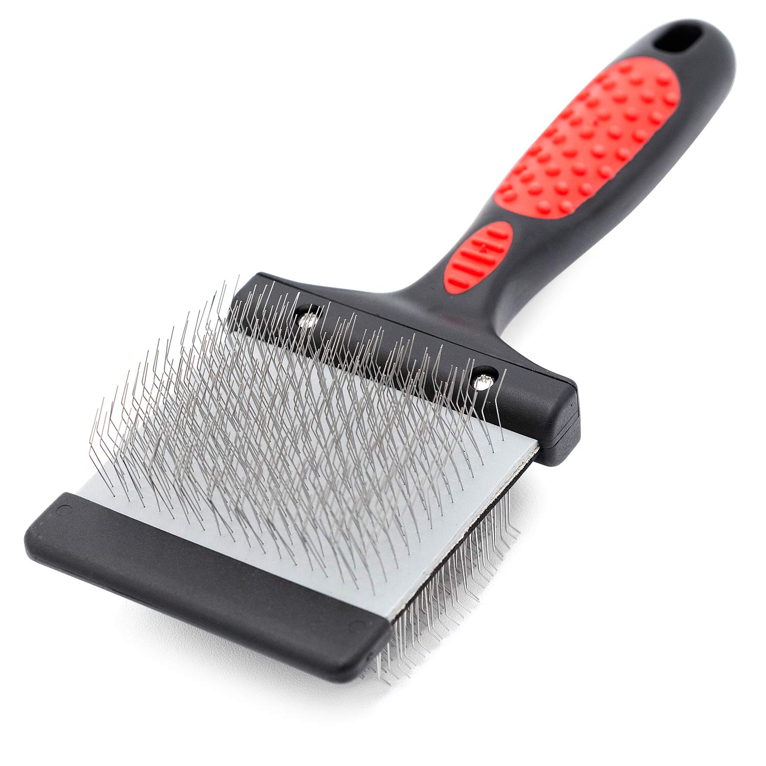 Jeffers Double-Sided Flex Head Pet Grooming Slicker Brush