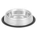 No-Skid/No-Spill Stainless Steel Pet Bowls