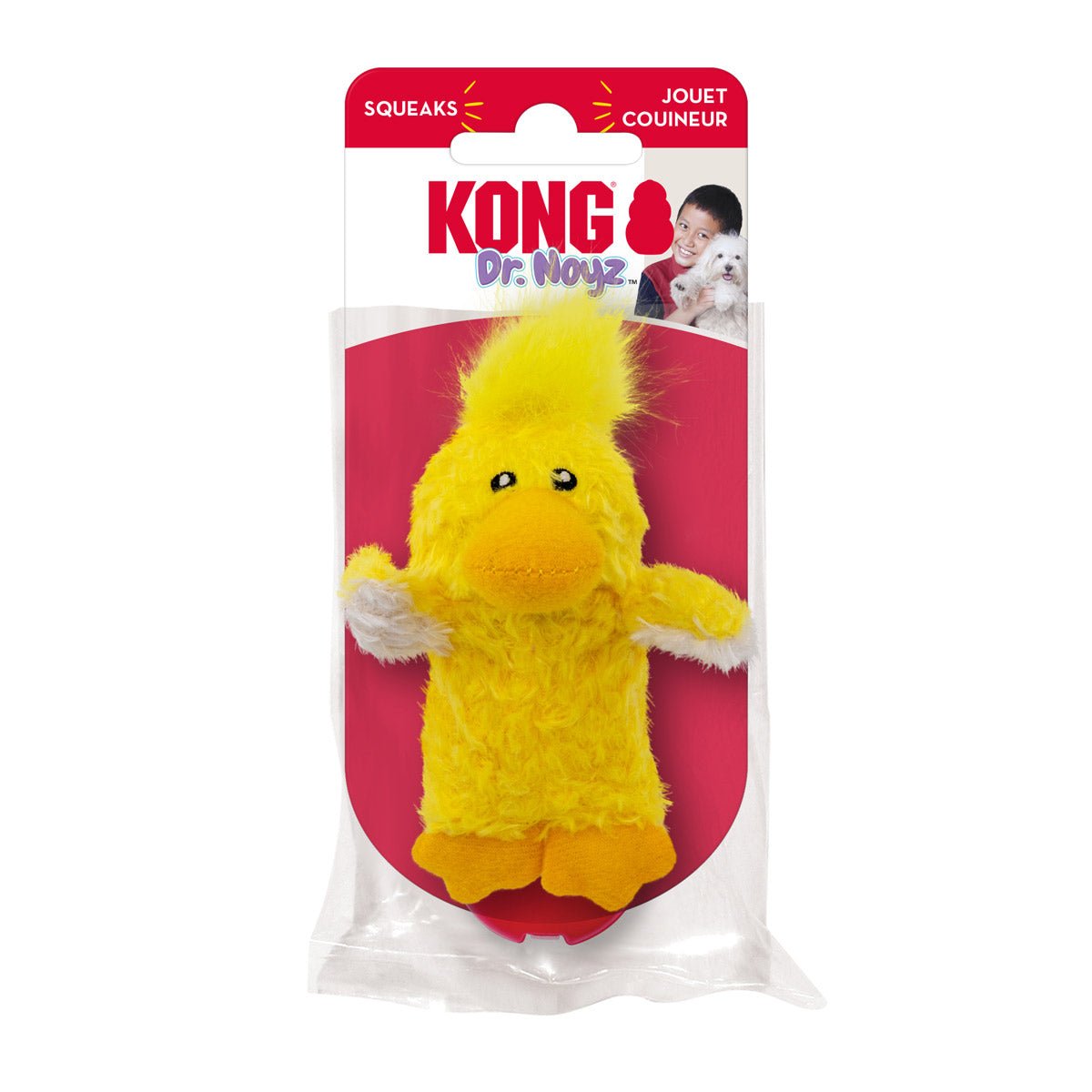 X-Small Plush Dog Toys – Stuffing-Free, Soft Cuddle Toy with Removable and Extra Squeaker for Small Dogs