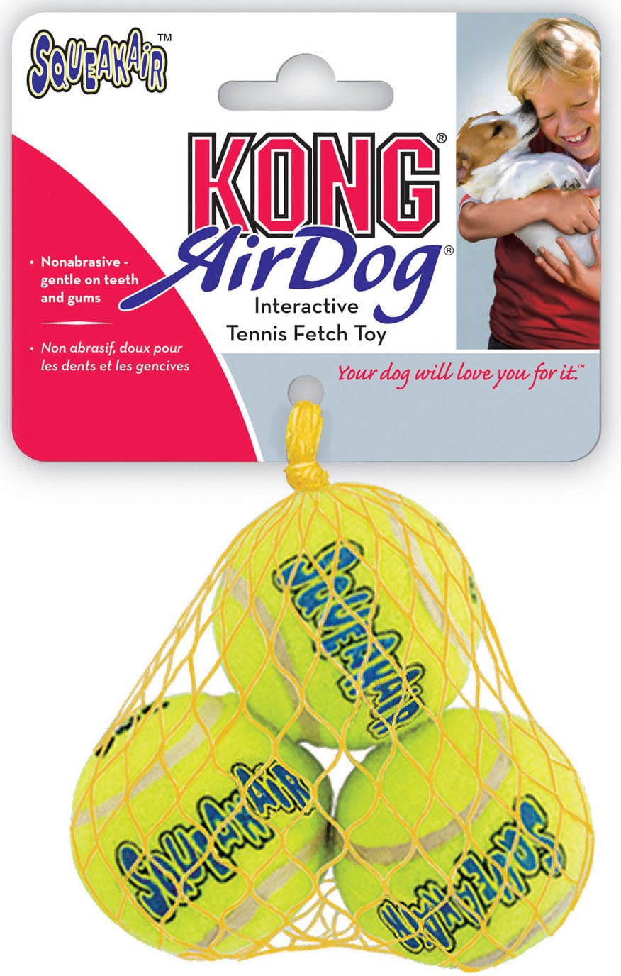 SqueakAir® Ball – Durable Squeaker Tennis Ball Dog Toy