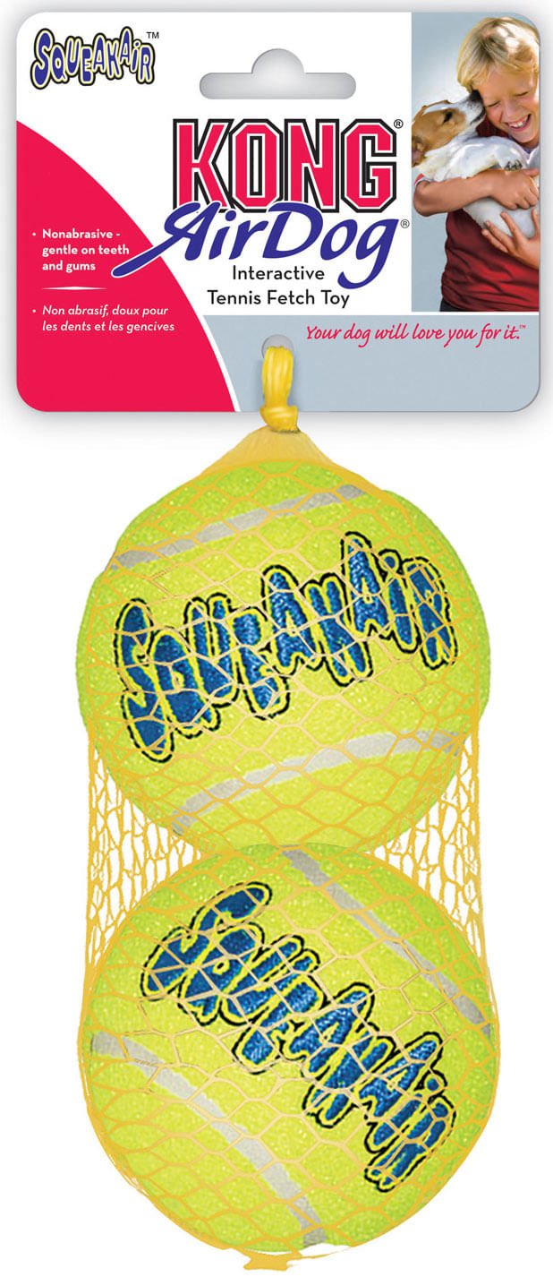 SqueakAir® Ball – Durable Squeaker Tennis Ball Dog Toy