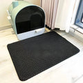 Large Cat Litter Mat | Double Layer Waterproof Honeycomb Design with EVA Foam