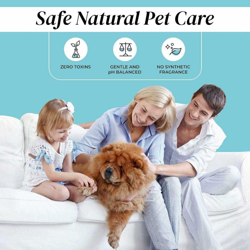 Dog Paw Cleaner Spray 5.1oz Alcohol Free Coconut Aloe Copaiba Lemongrass USA