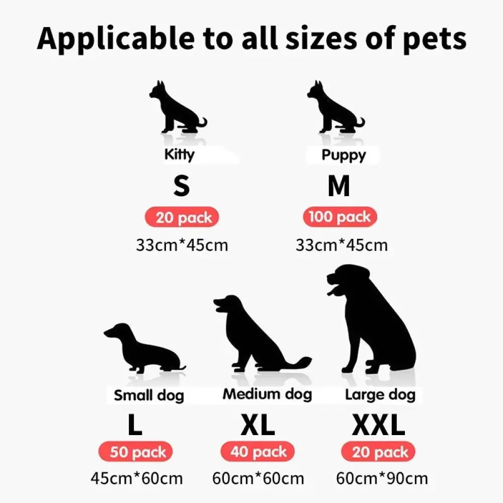 Super Absorbent Leak Proof Puppy Training Pads