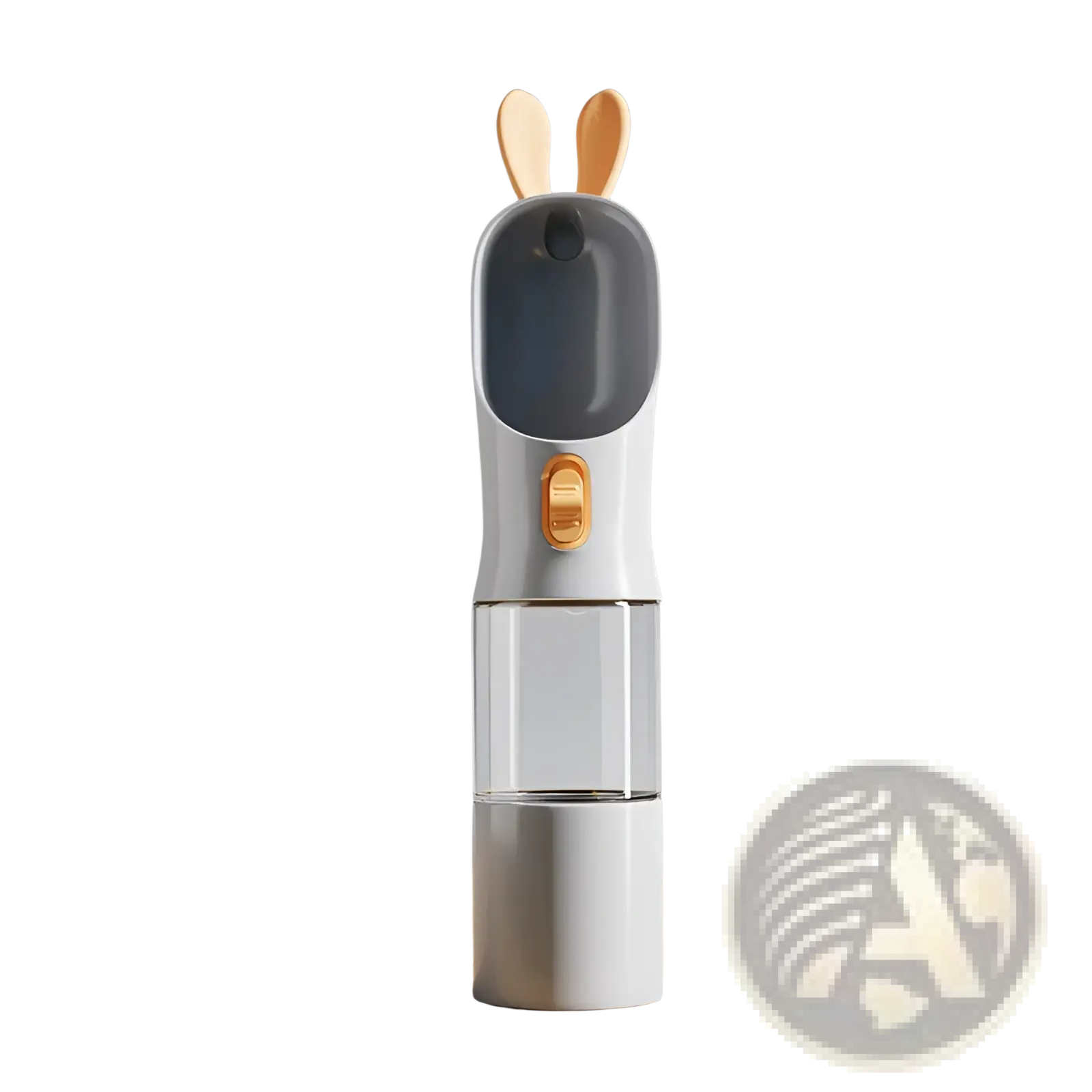 Pet Water Bottle Bunny Shaped Portable Travel Dispenser