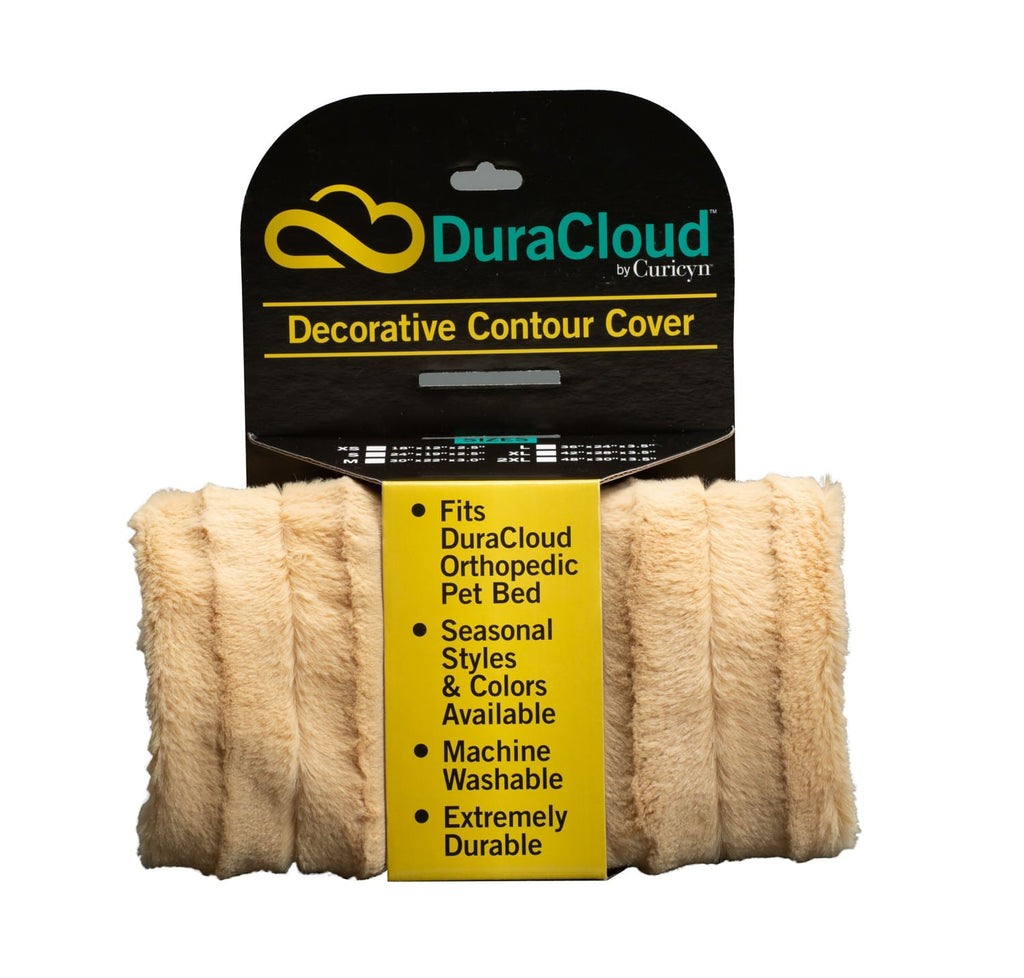 DuraCloud Orthopedic Pet Bed with Washable Cover, Joint Support Foam & Waterproof Liner
