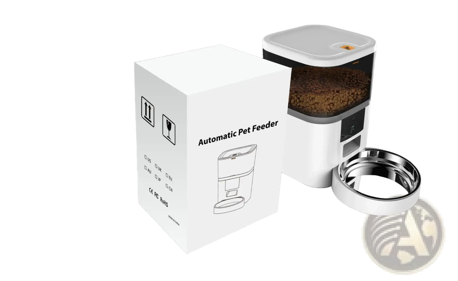 Smart Pet Feeder with Camera and Video Monitoring