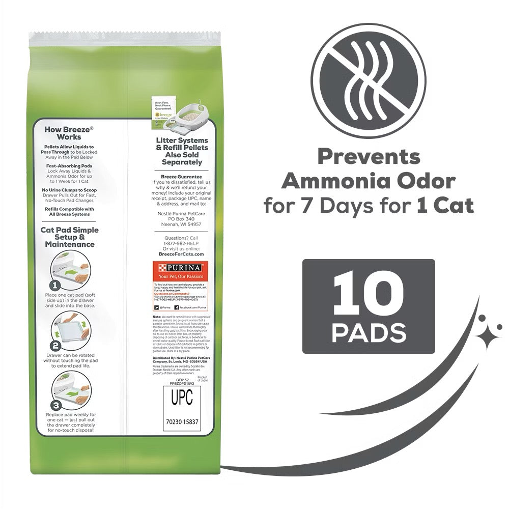 Tidy Cats Breeze Pads (10 Count)