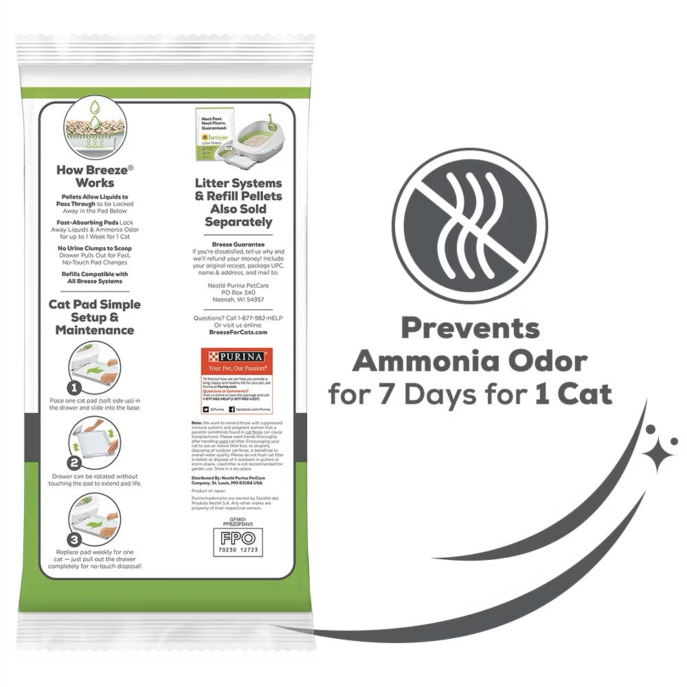 Tidy Cats Breeze Pad Multi Cat (8 Count)