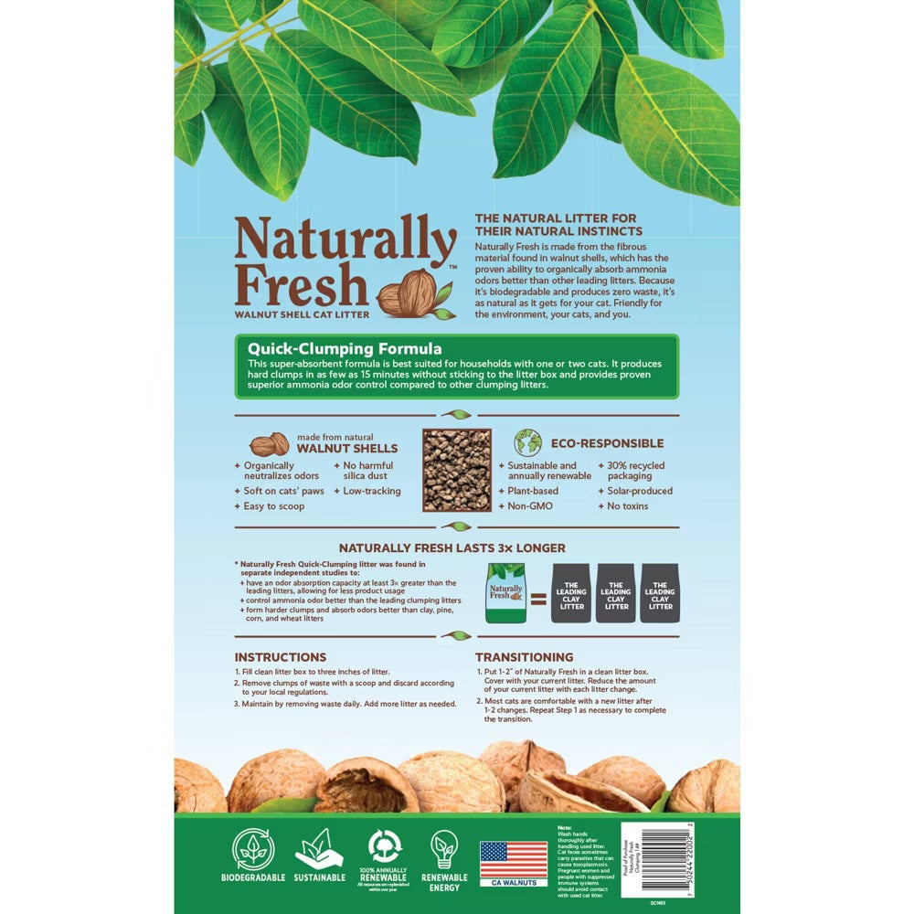 Naturally Fresh Quick Clumping Litter (14lb)