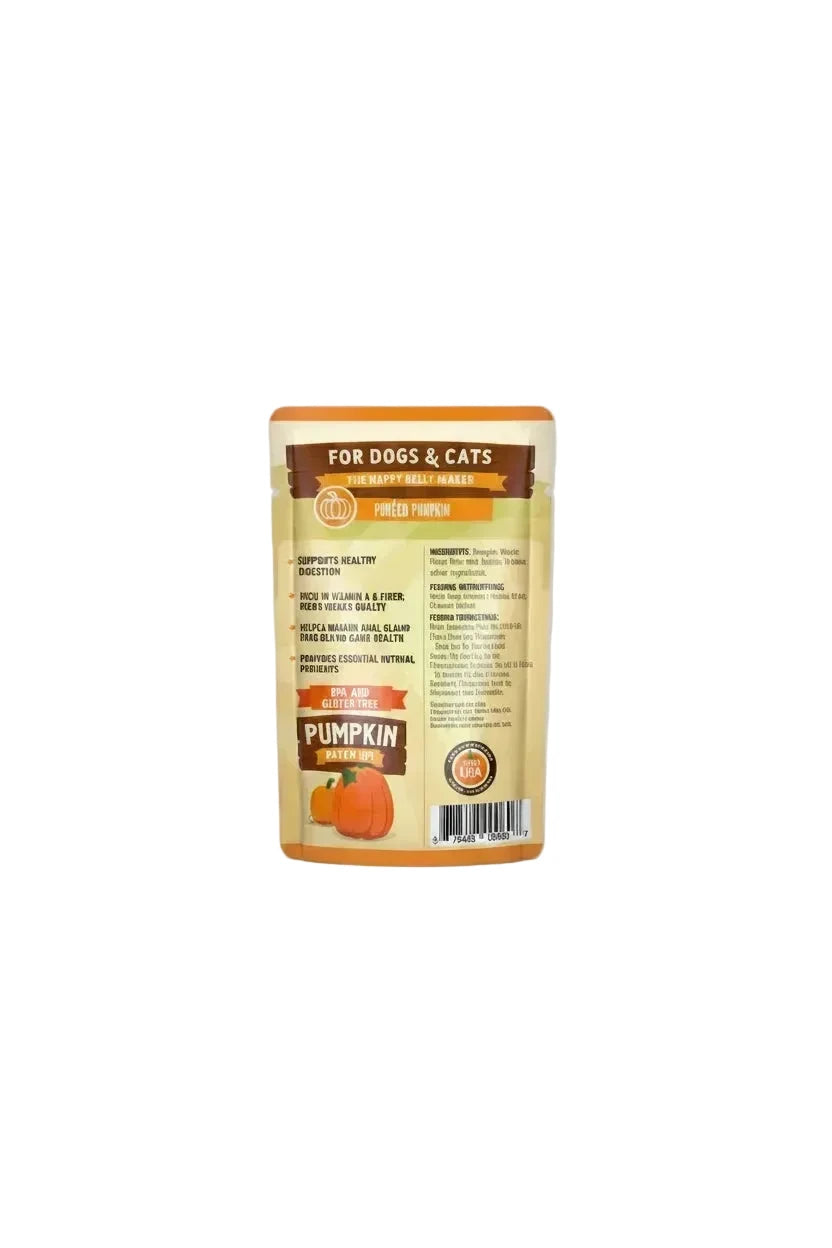 Weruva Pumpkin Patch Up! Pureed Pumpkin Dog & Cat Wet Pouch (2.8oz)